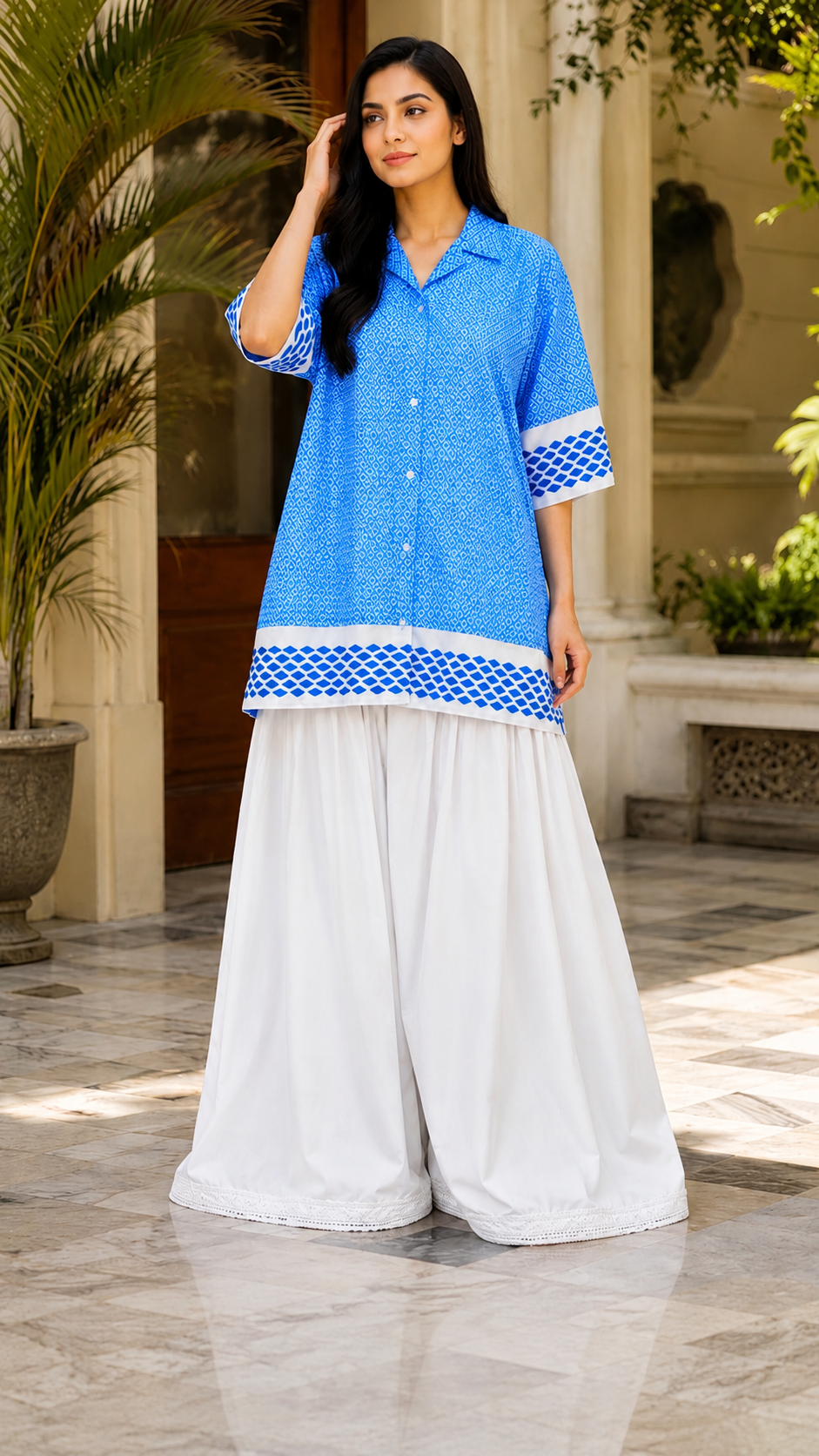 Azure Grace Dress