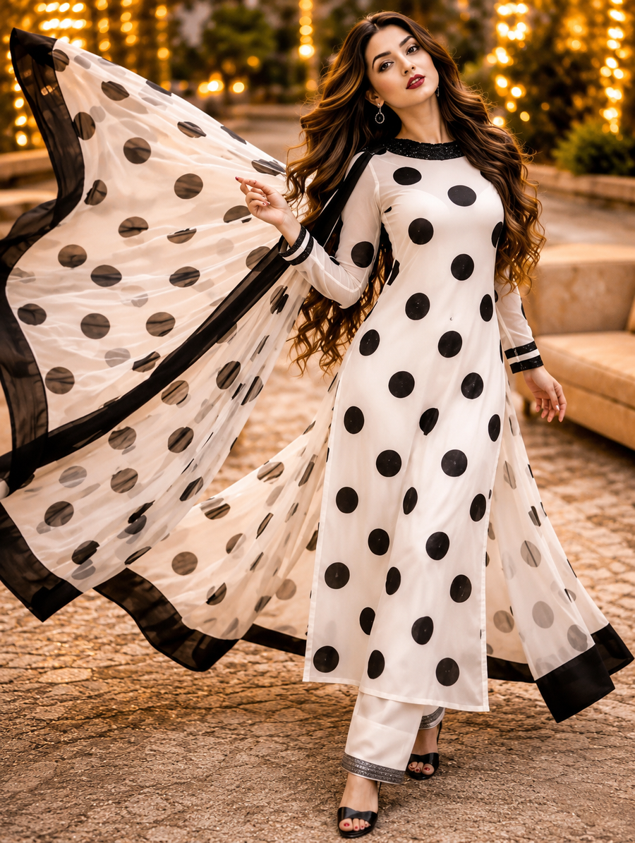 Polka Luxury Outfit