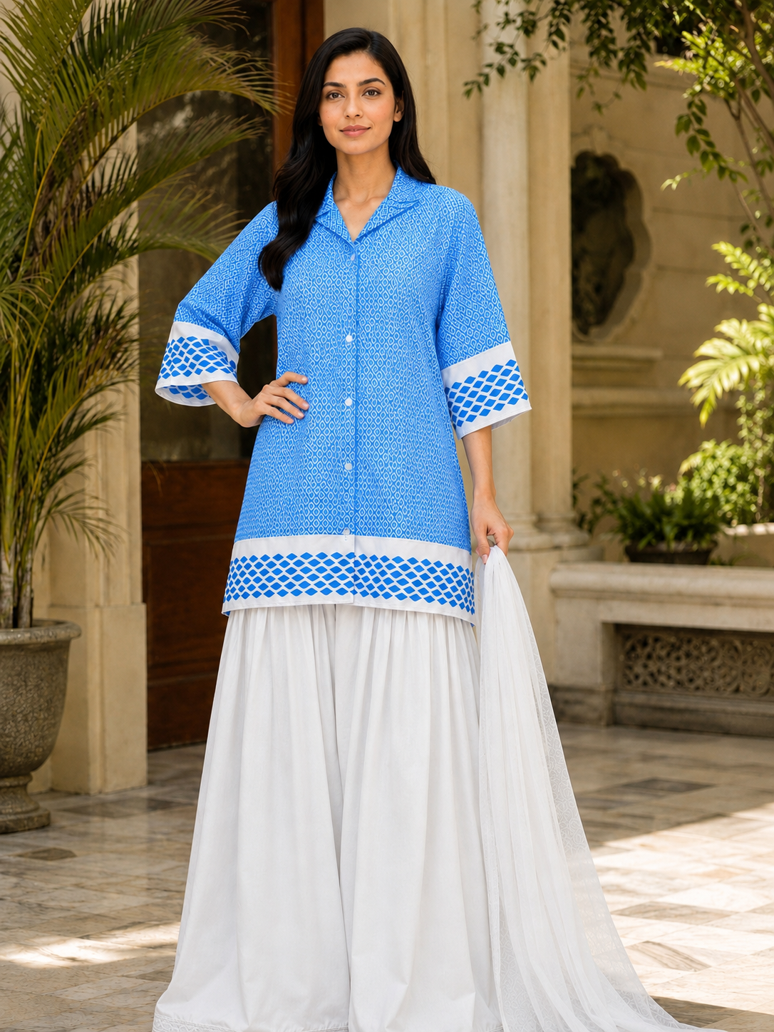 Azure Grace Dress