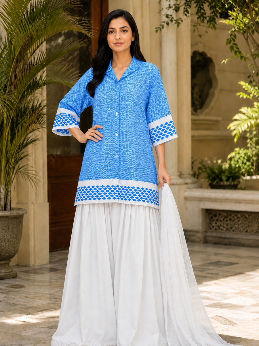 Azure Grace Dress