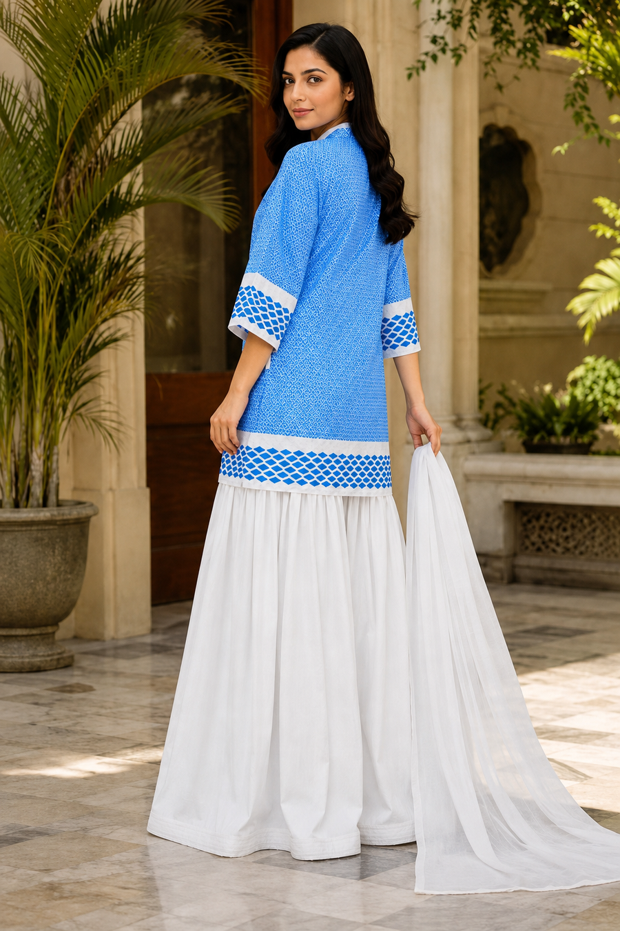 Azure Grace Dress