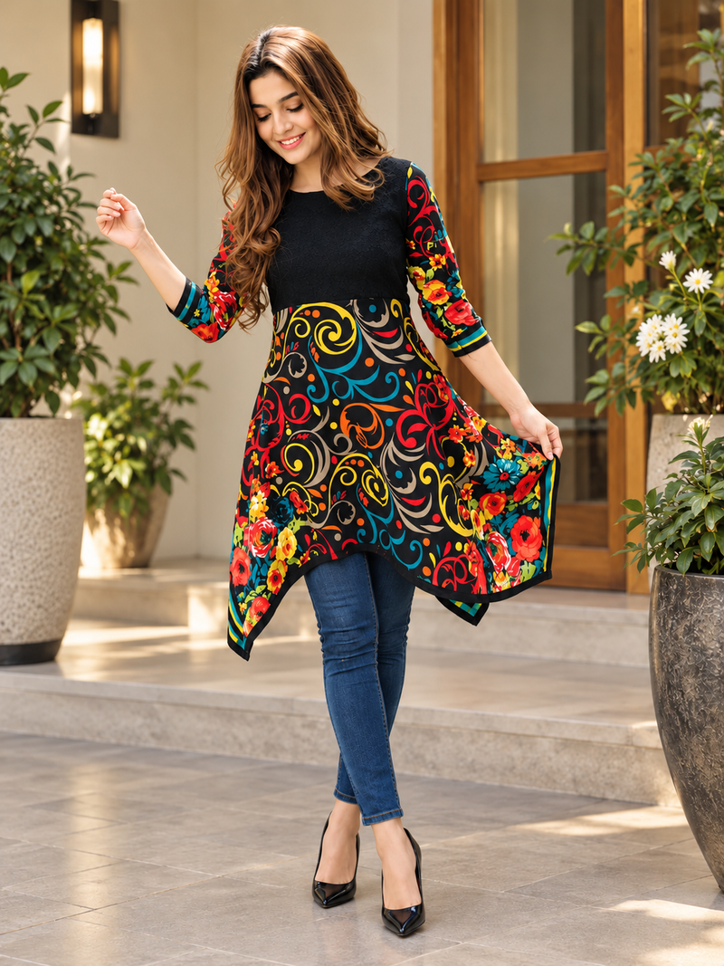 Multishade Peplum