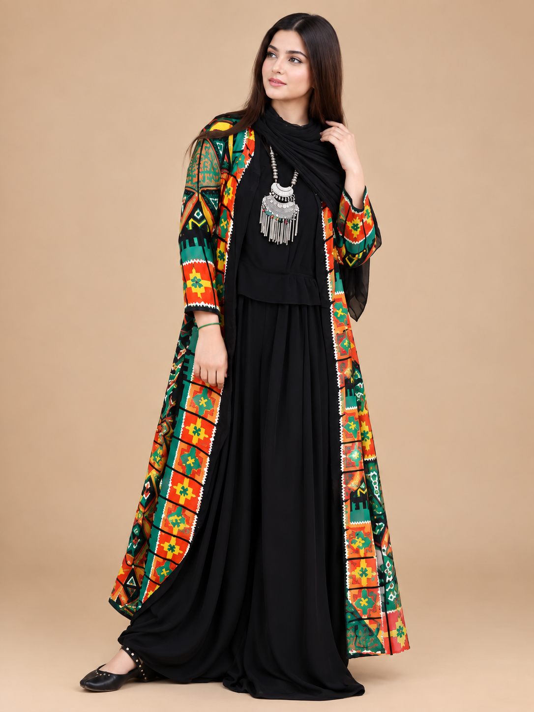 Black Jumpsuit With Upper