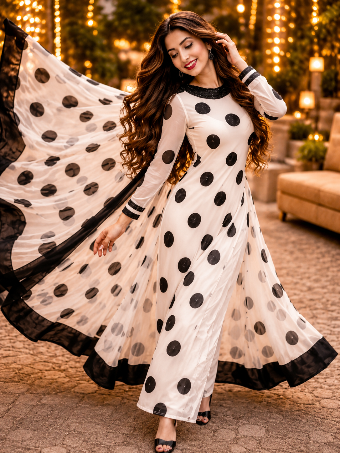 Polka Luxury Outfit
