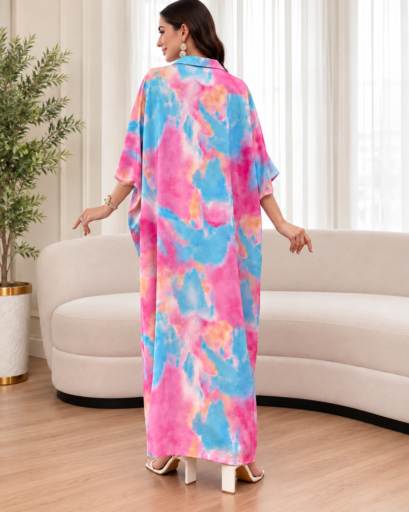 Women’s Random Pattern Print Maxi