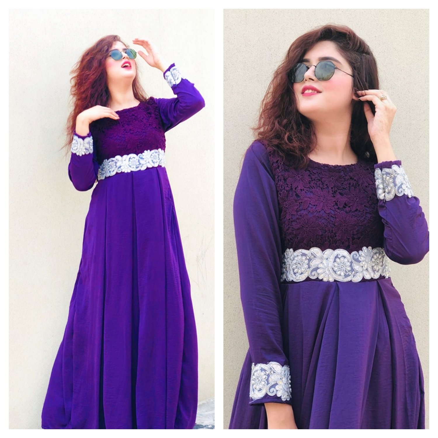 purple maxi