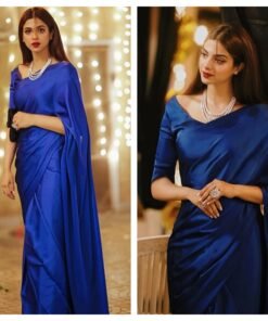 Royal Blue Silk Saree
