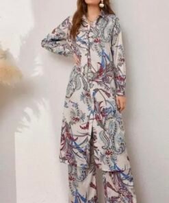 Colourful Printed Traditional Dress