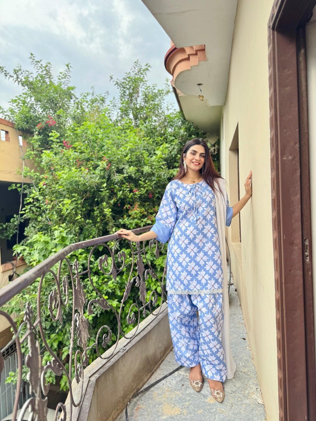 printed Farshi Dress
