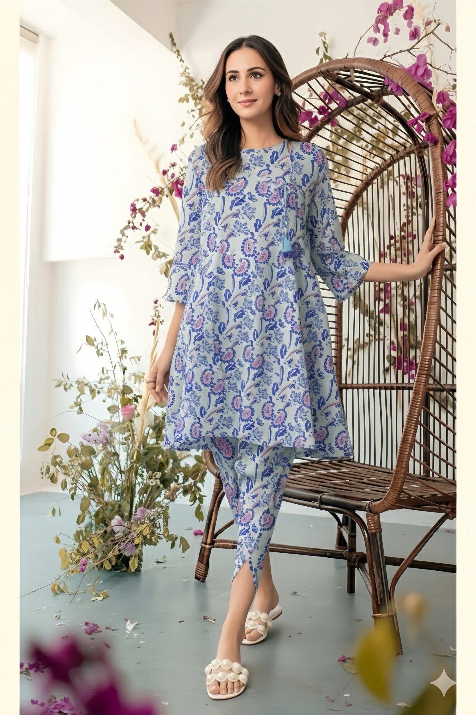Lawn Printed Stylish Dress