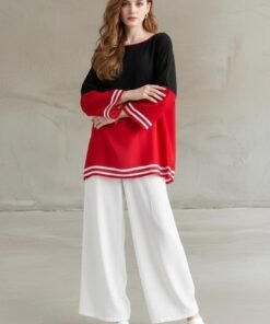 Color Contrasted Dress