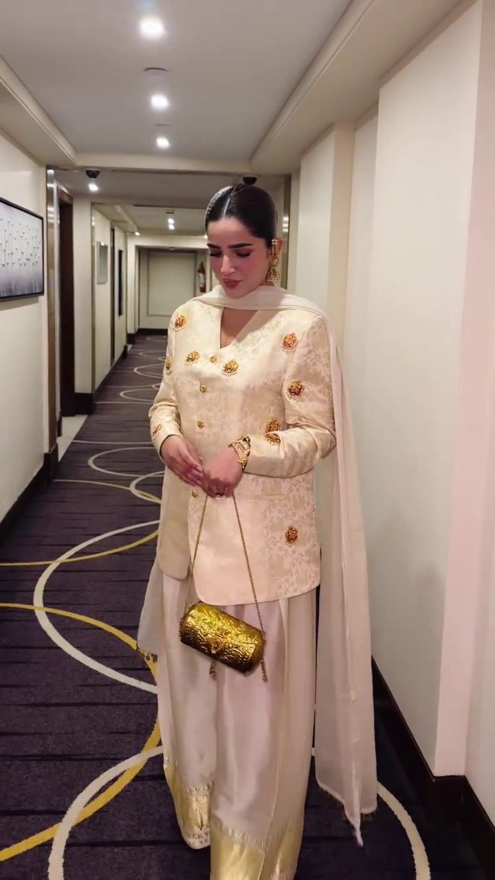 White Trending Jhumka Dress